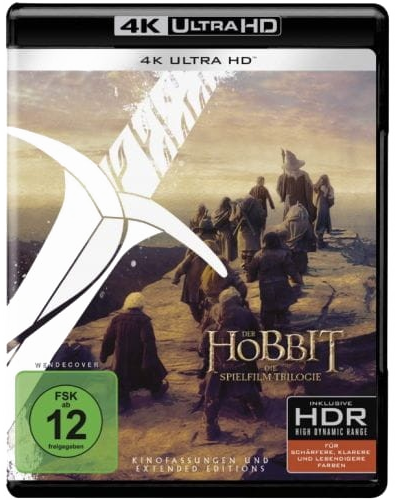 Hobbit Trylogia Wersja Kinowa [4K Ultra HD]